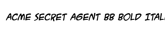 Free Agent Condensed Italic