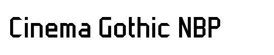 fontstruct Gothic
