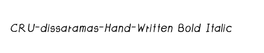 CRU-Nonthawat-Hand-Written Ital