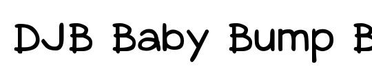 DJB Baby Bump Bold