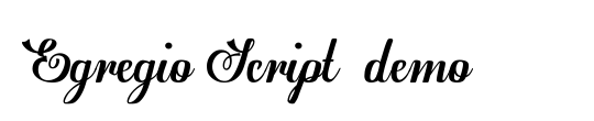 Egregio Script_demo