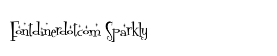 Sparkly-Font