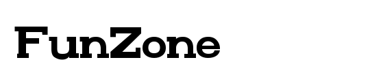 FunZone Webfont