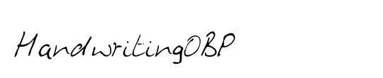 HandwritingOBP