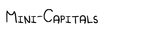 StarFont Capitals