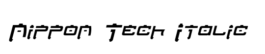 Yukon Tech Italic
