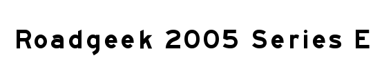 Roadgeek 2005 Icons