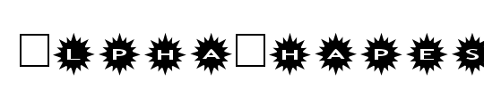 AlphaShapes hexagons