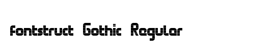 fontstruct Gothic