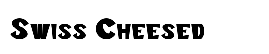 Swiss Cheesed