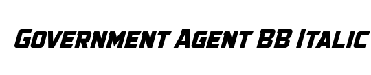 Free Agent Expanded Italic
