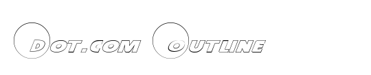 Dot.com Outline