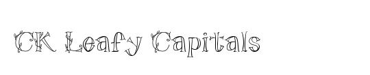 CK Leafy Capitals