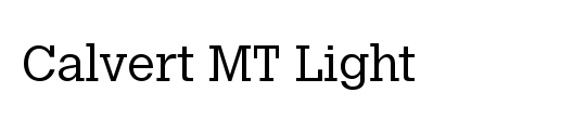 Calvert MT Light
