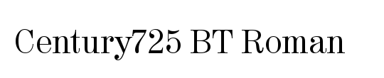 Century725 BdCn BT