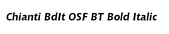 Chianti BdIt OSF BT