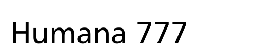 Humana 777