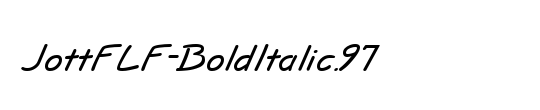 JottFLF-BoldItalic.97