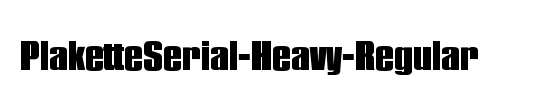 PlaketteSerial-Heavy