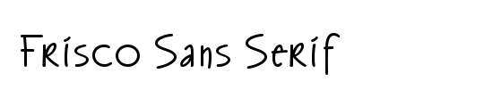 Basic Sans Serif 7