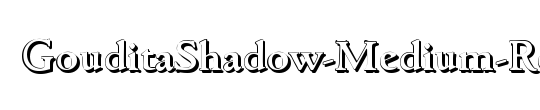 GouditaShadow-Medium