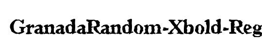 GranadaRandom-Xbold