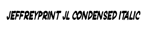 Dodger Condensed Italic