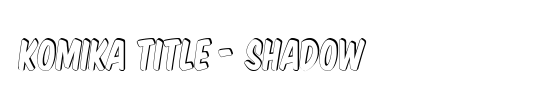 Komika Title - Shadow