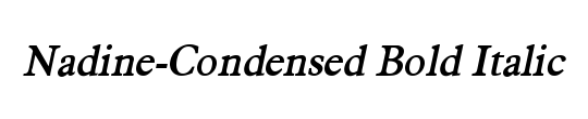 Nadine-Condensed