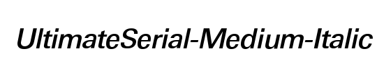 UltimateSerial-Medium