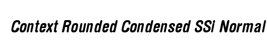 Context Rounded Condensed SSi