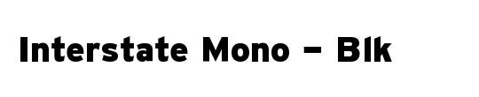 Leftist Mono Serif