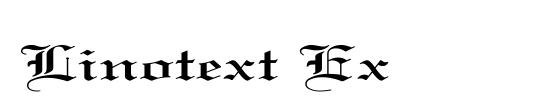 Linotext Ex
