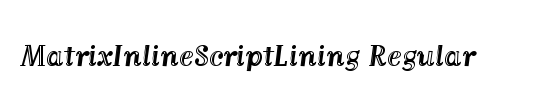 MatrixInlineScriptLining