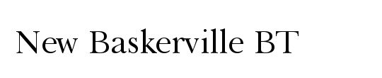 new baskerville roman font download