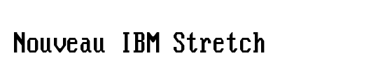 Nouveau IBM Stretch