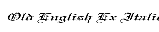 Old English Ex Italic