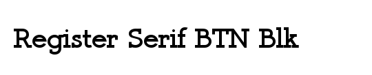 Register Serif BTN Blk