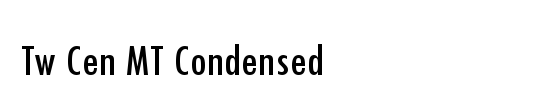 Trendex Condensed SSi