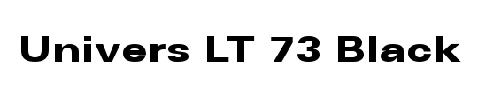 Univers LT 55