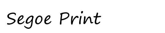 free download for segoe print font for mac