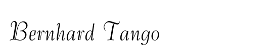 Tango Sans