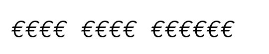 Euro Mono