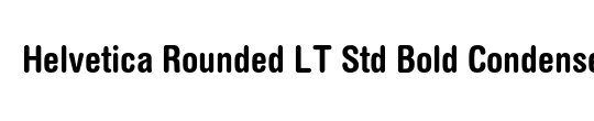 HelveticaRounded LT BoldCn