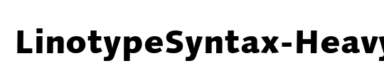 LinotypeSyntax