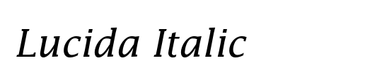 Download Download Lucida Handwriting Italic Italic