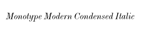 ModernMT Condensed