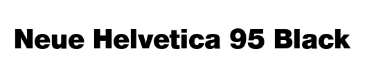 Neue Helvetica BQ
