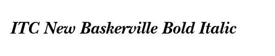 NewBaskerville LT