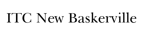 itc new baskerville font family free download